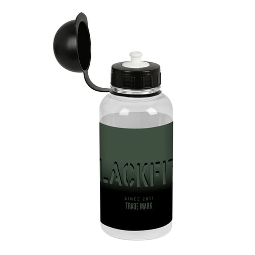 "Vandflaske BlackFit8 Gradient Sort Militærgrøn PVC (500 ml)" - picture