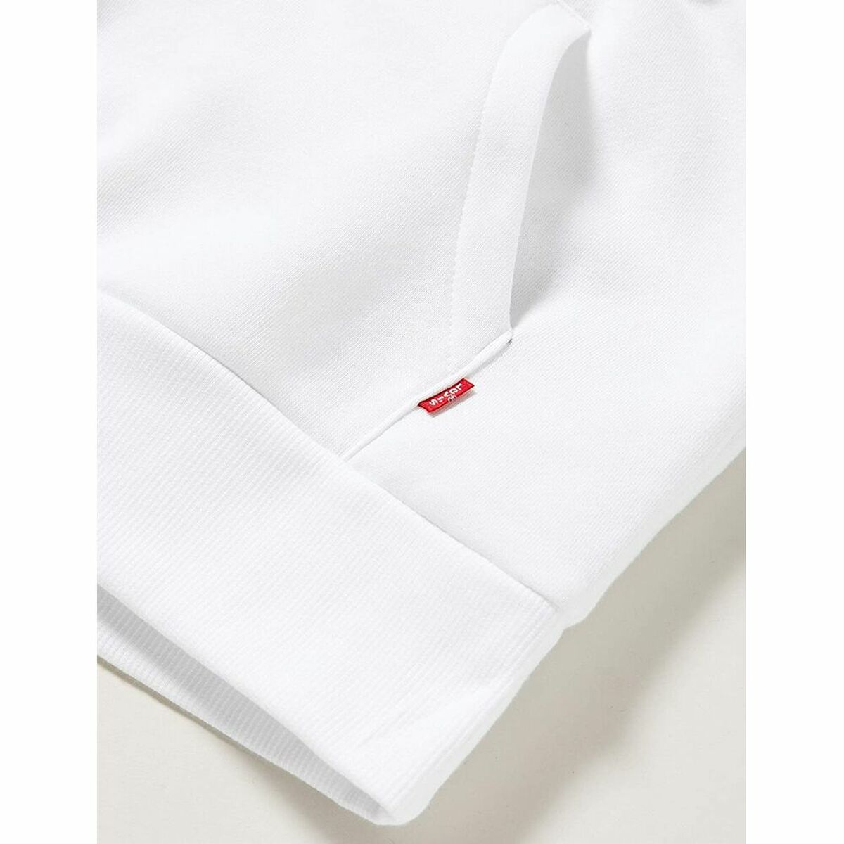 Children’s Hoodie S S KNIT TOP Levi's 9E8778-001 White_5