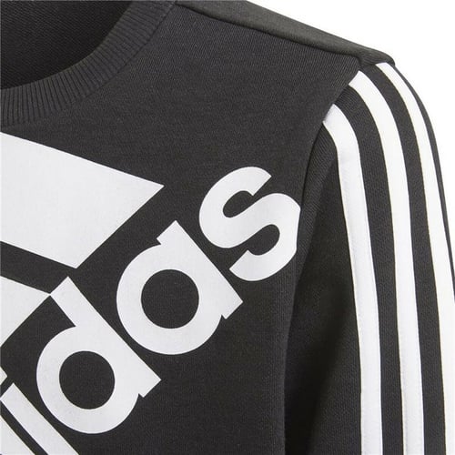 Sweatshirt til Børn Adidas Essentials Logo K Sort_10