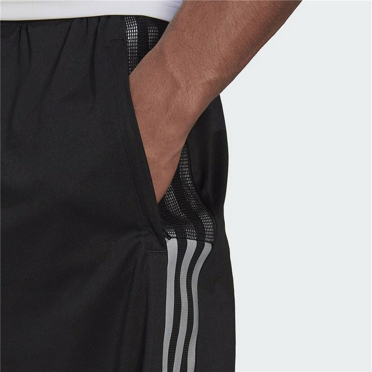 Sports Shorts Adidas Tiro Reflective Black Men_7