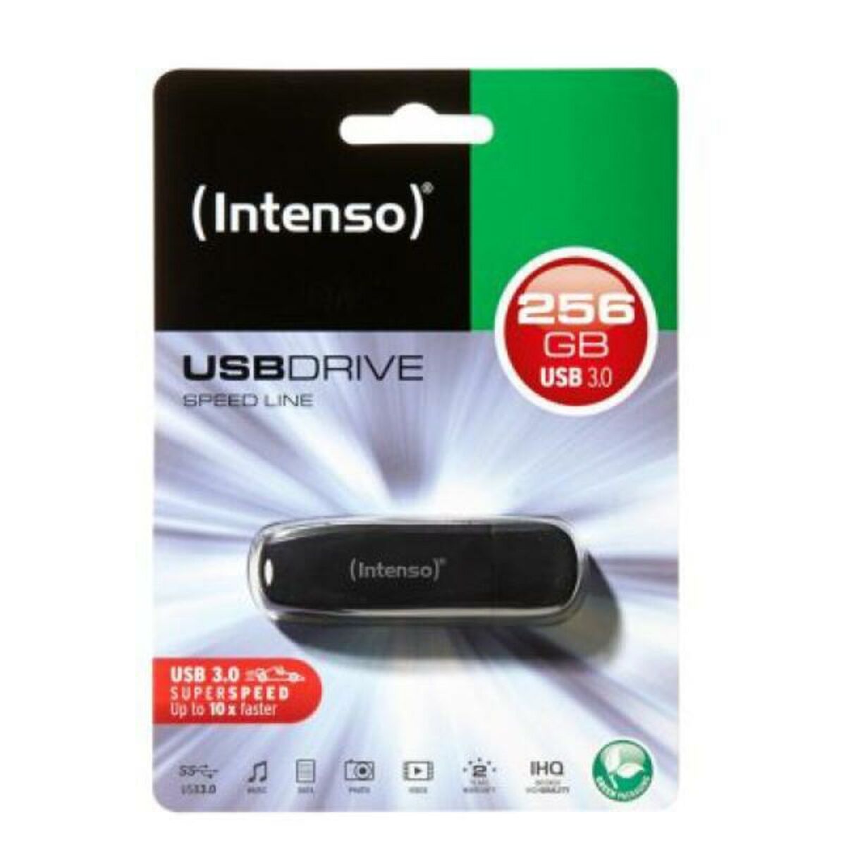 Pendrive INTENSO 3533492 256 GB USB 3.0 Black 256 GB USB stick_0