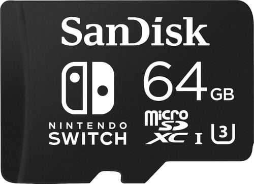 Sandisk Nintendo Switch 64GB Memory Card_0