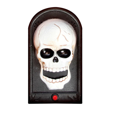 Det gamla apoteket Halloween Skull dörrklocka_0