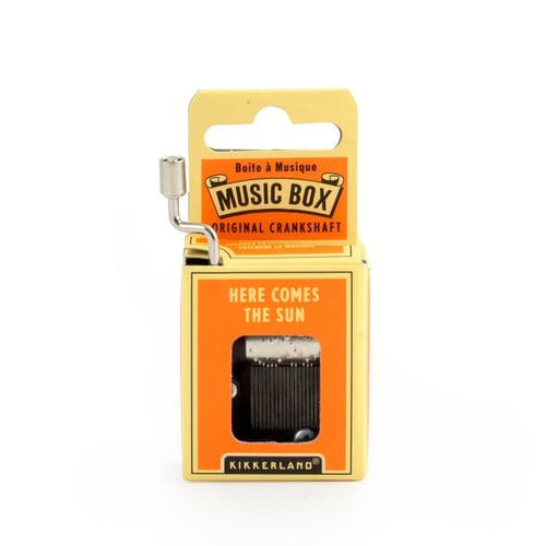 Here Comes The Sun Crank Music Box - picture