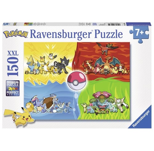 Pokémon Puzzle - Pokemon Types (150 XXL Pieces) (PEG0035) - picture