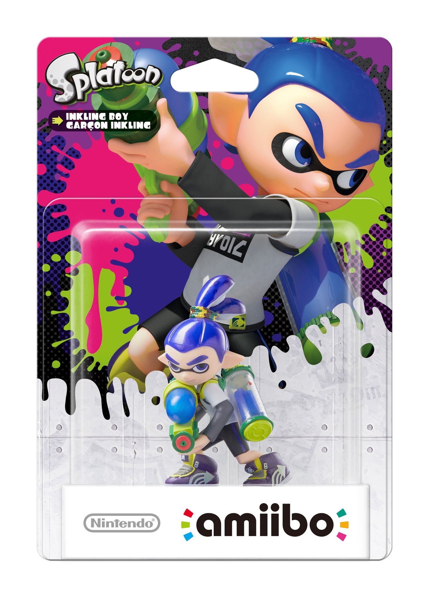 Nintendo Amiibo Figurine Inkling Boy (Splatoon Collection)_0