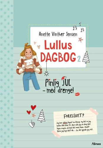 Lullus dagbog 2 - Pinlig jul - med drenge!, Rød læseklub - picture