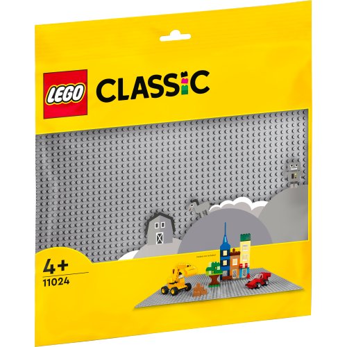 LEGO Classic - Gray Baseplate (11024)_0