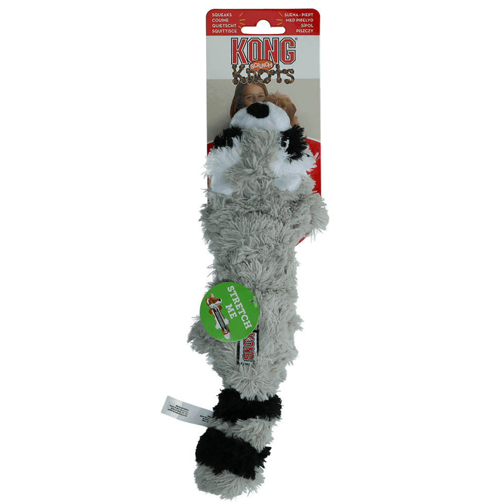 KONG - Scrunch Knots Raccoon - S/M - (KONGNKS32E)_0