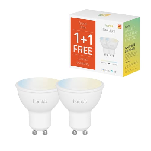 Hombli - GU10 Smart Bulb CCT - Promo Pakke - picture