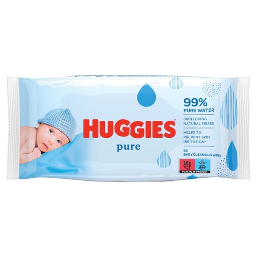 Huggies Baby våtservetter Pure 56   - picture