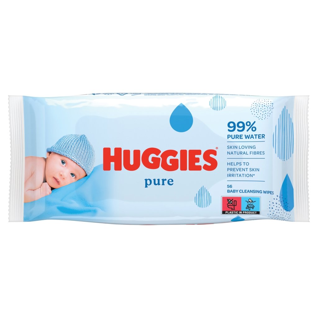 Huggies Baby Wipes Pure 56  _0