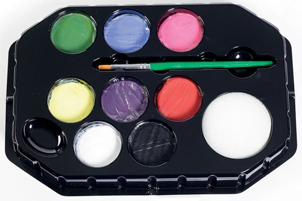 Snazaroo - Face paint kit 10 Parts & Idea Book