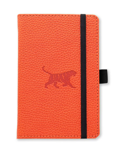 Dingbats* Wildlife A6 Pocket Orange Tiger Notebook - Dotted_1
