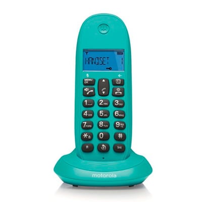 Trådløs telefon Motorola C1001, Violet - picture