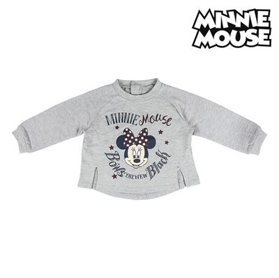 Træningsdragt til børn Minnie Mouse 74712 Grå 24 måneder_3