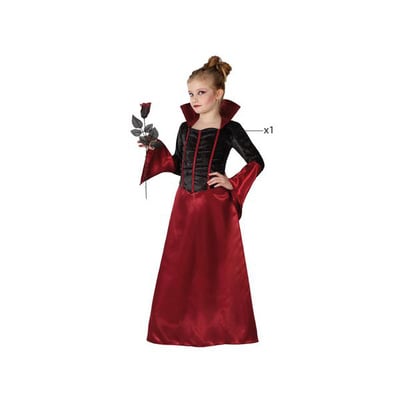 Kostume til børn Kvindelig vampyr, str. 7-9 år_0