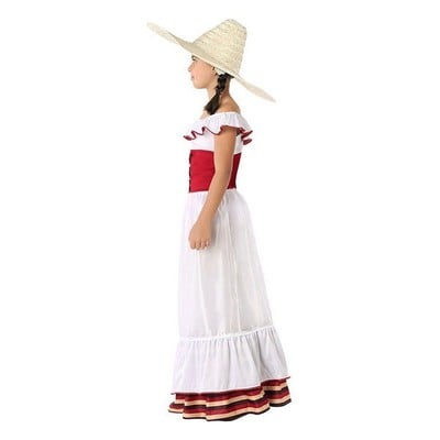 Kostume til børn 110855 Mexicansk dame, str. 5-6 år_4