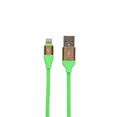 USB til Lightning-kabel Contact 2A 1,5 m, Grøn - picture