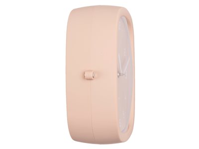 Väggklocka Doubler gummerad Sann brun    _1