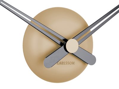 Väggklocka LBT mini Skarp Sann brun   _1