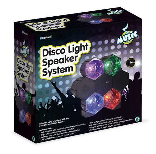 Högtalare med 4-färgs discoljus_1