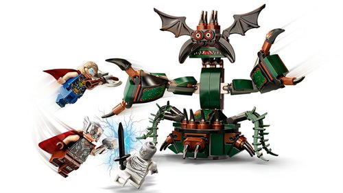 LEGO Super heroes Attack on New Asgard   _0