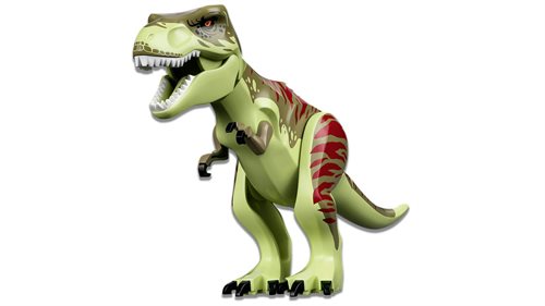 LEGO Jurassic world T. rex på dinosaurflugt   _2