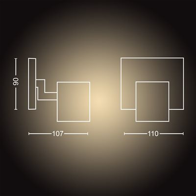 Philips Hue white ambiance Runner enkelt spotlight_3