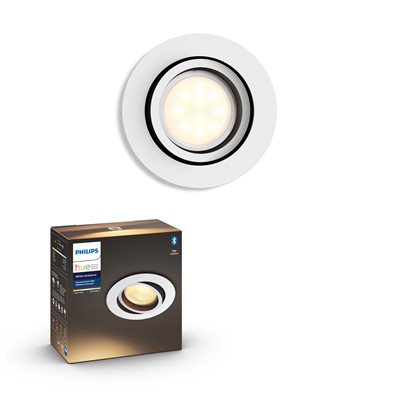 Philips Hue Milliskin spot Rund Vit - picture