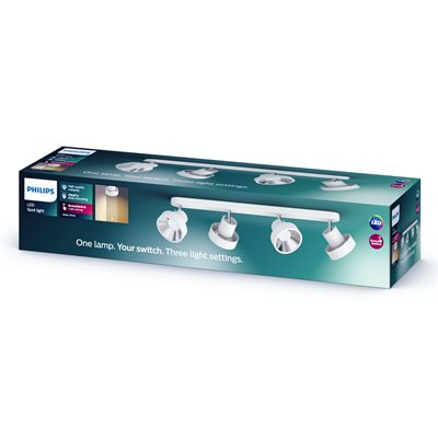 Philips LED SceneSwitch Bukko med firdobbelt spot_0