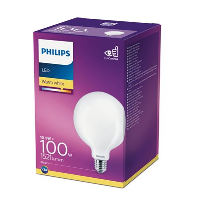 Philips LED classic 100W E27 WW G120 FR ND - picture