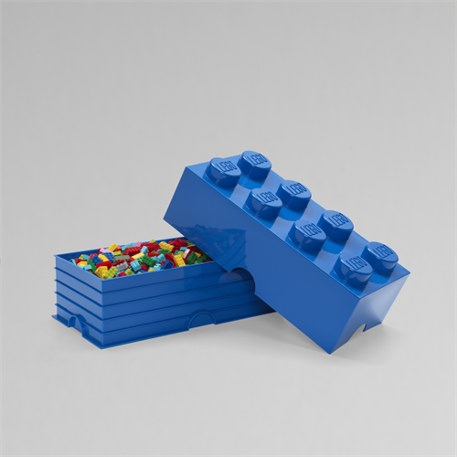<div>LEGO Opbevaringsklods 8 - Blå</div>_4