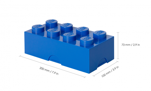 <div>LEGO classic opbevaringskasse 8 - Blå</div>_0