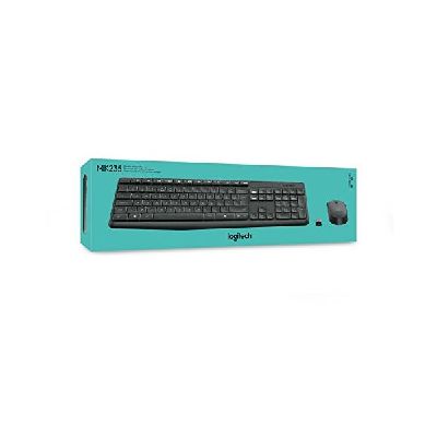 Tastatur og trådløs mus Logitech 920-007919 Grå_1