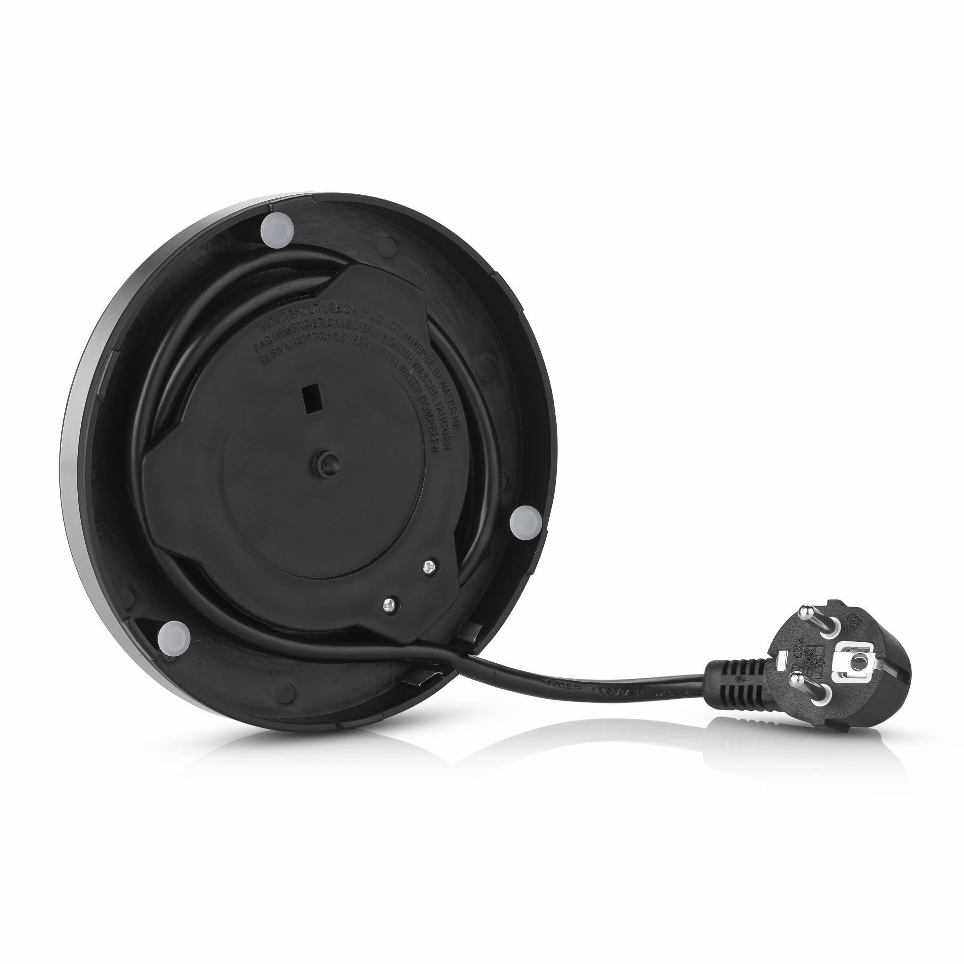 Kettle Princess 236023 1 L 2200W Inox Black Grey Stainless steel (1 L)_8