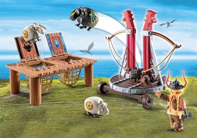 Playmobil Grobian Mit Schafschleuder 9461_1