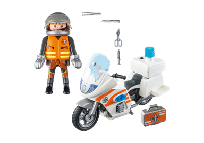 Playmobil Redningsmotorcykel 70051_1
