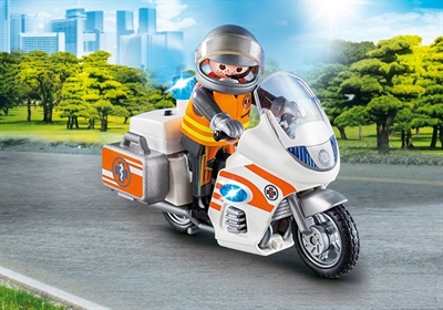 Playmobil Ambulansmotorcykel 70051 - picture