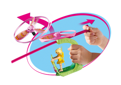 Playmobil Flygsnurra med älva 70056_1