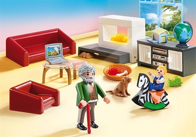 Playmobil Dollhouse Komfortabel Stue 70207_0