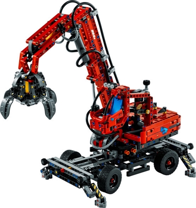 Lego Technic Materialehåndteringsmaskine    _3