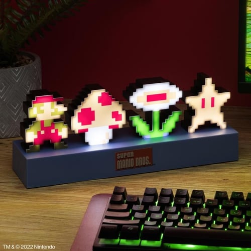 Super Mario Bros. Icons Light - picture