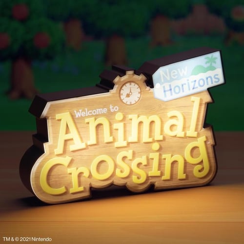 Animal Crossing Logo Light - picture