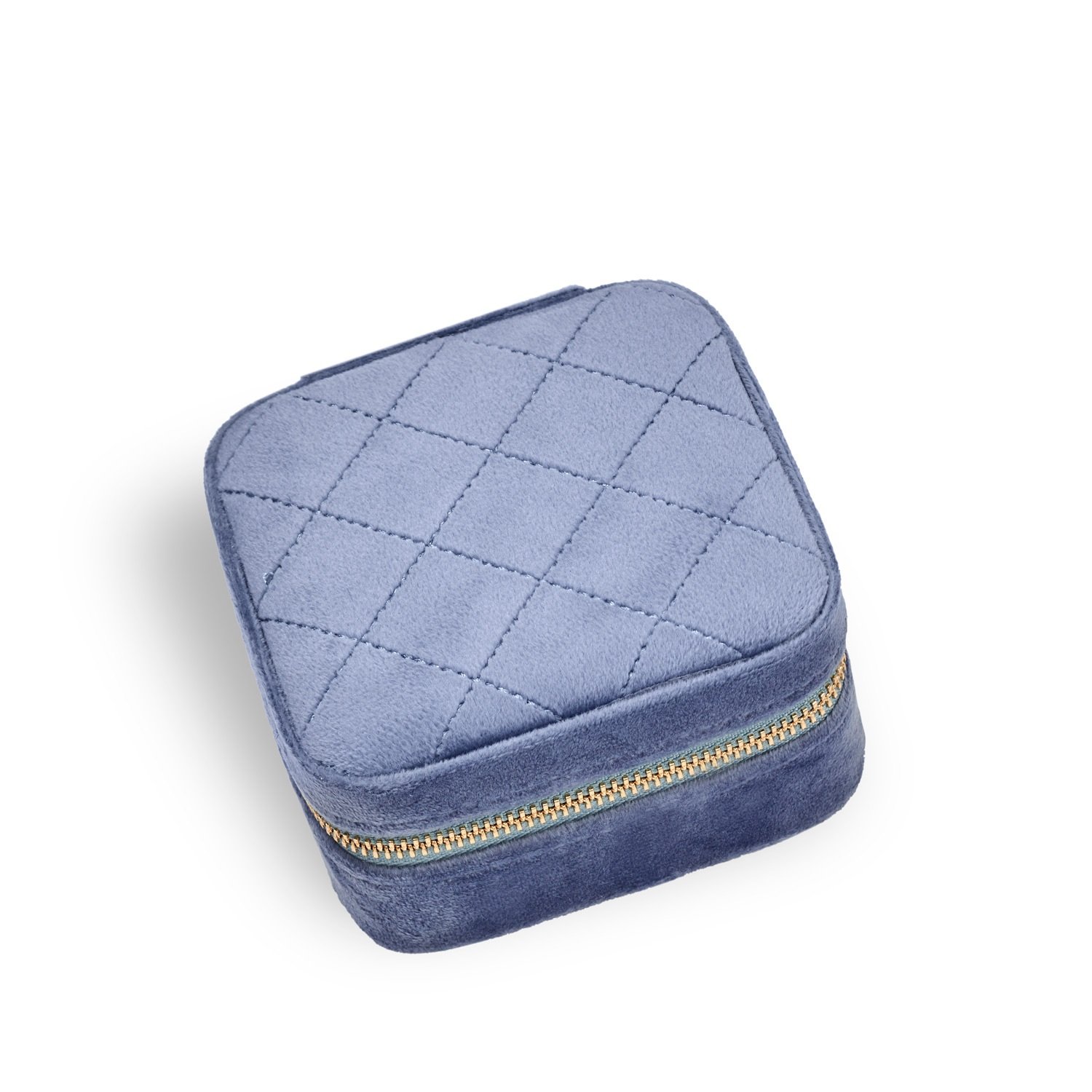 Gillian Jones - Jewelry box - Blue velour_0