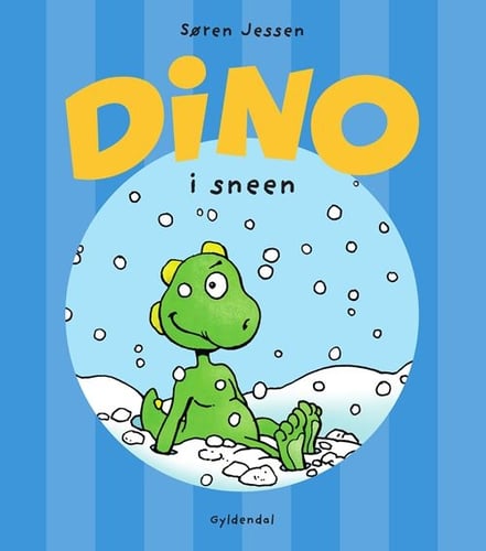 Dino i sneen - picture