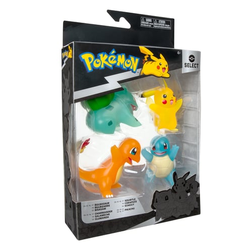 Pokémon - Select Translucent Battle Figur 4-pakke_0