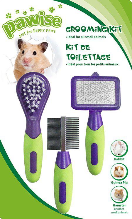 Pawise - Grooming Kit Rodent 3pcs - (520.1250)_0