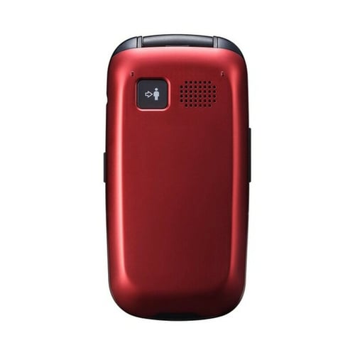 Mobiltelefon til ældre mennesker Panasonic Corp. KX-TU456EXCE 2,4" LCD Bluetooth USB, Rød_1