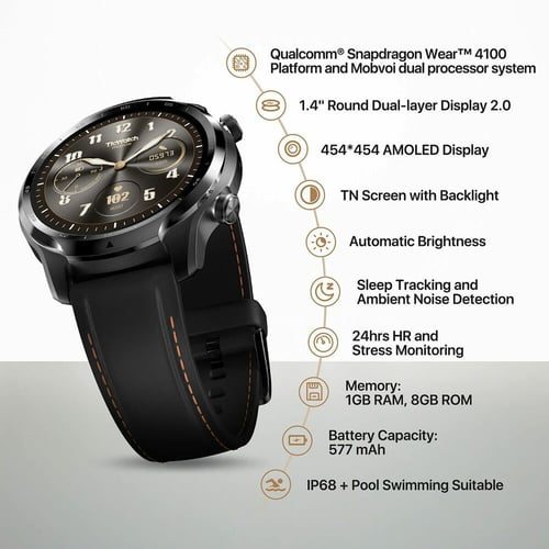 Smartwatch TicWatch Pro 3 GPS 1,4 AMOLED_21